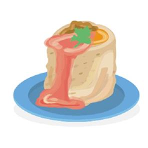 A-zai Tube Rice Pudding