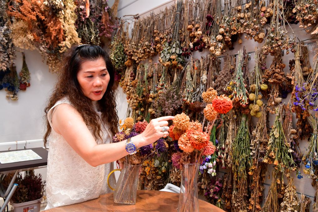 菊・花藝設計展示
