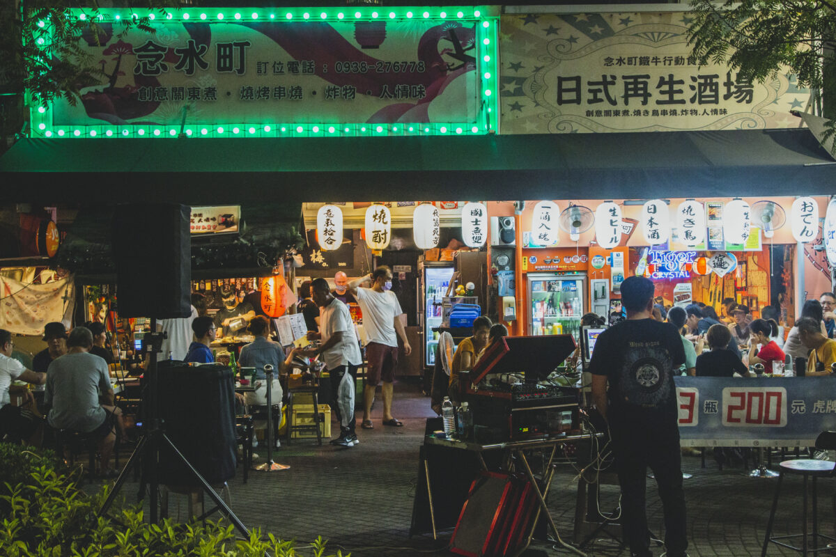 台南海安・夜間漫步