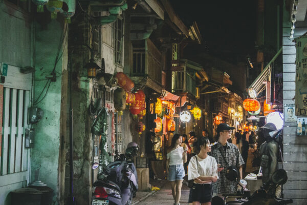 台南海安・夜間漫步