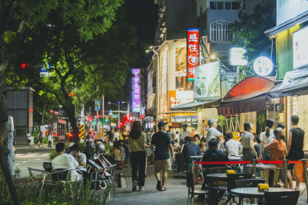 台南海安・夜間漫步