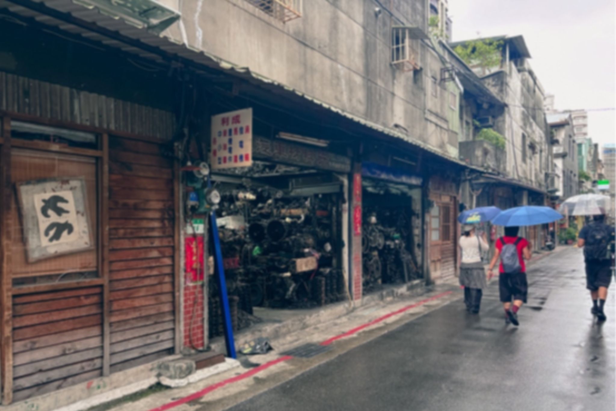 赤峰街老屋與街區景觀
